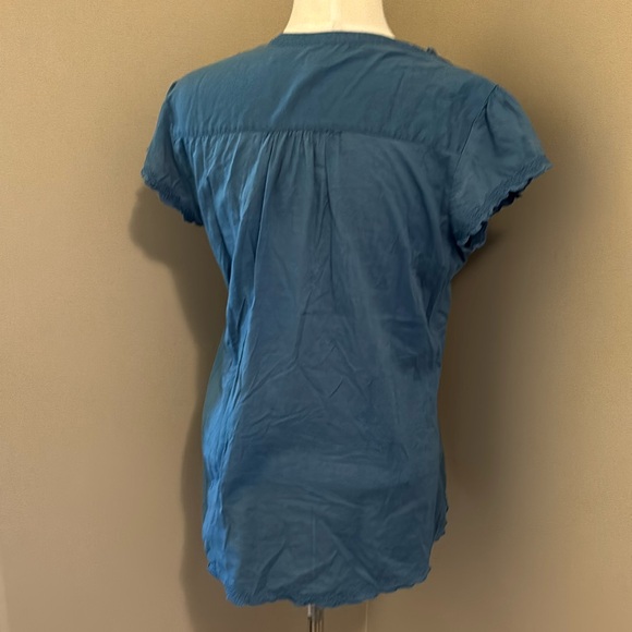 Converse Blue Top Size Large - Picture 2 of 3